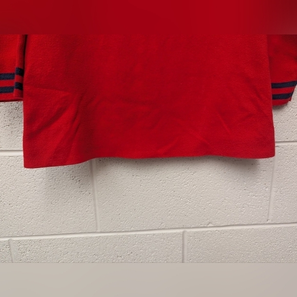Tommy Hilfiger embroidered sweater red/navy/white size XL - Picture 6 of 11